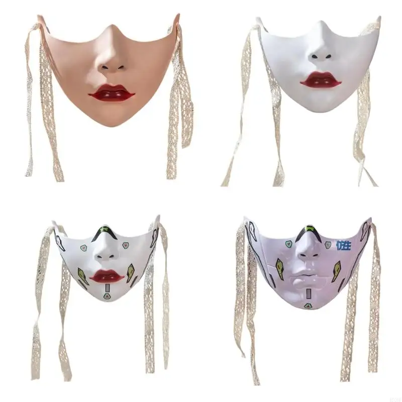 HX6F Painted Beauty Mask Cosplay Mask Party Mask Mechanical Half Face Mask Gifts
HX6F Painted Beauty Mask Cosplay Mask Party Mask Mechanical Half Face Mask Gifts