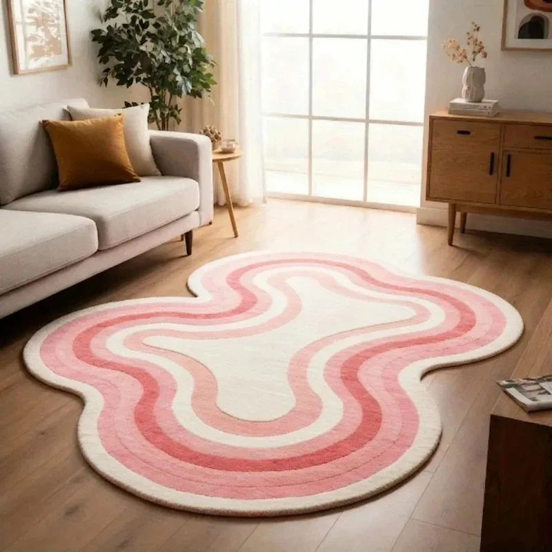 VIKAMA DOPAMINE Shaped Rug Comfortably Soft and Warm Non-Slip Living Room Sofa Mat Bathroom Rug Home Interior Decoration
VIKAMA DOPAMINE Shaped Rug Comfortably Soft and Warm Non-Slip Living Room Sofa Mat Bathroom Rug Home Interior Decoration