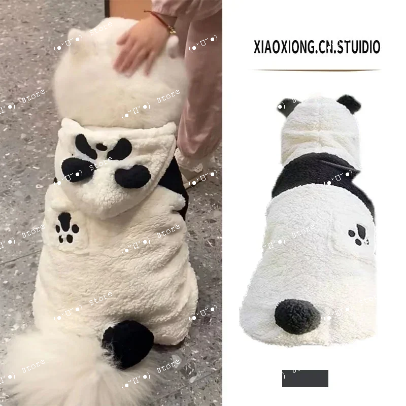 Cute Panda Pet Clothes Autumn Winter Medium and Large Dog Clothes Huibit Labrador Doberman Sweatshirt Dogs Accessories
Cute Panda Pet Clothes Autumn Winter Medium and Large Dog Clothes Huibit Labrador Doberman Sweatshirt Dogs Accessories