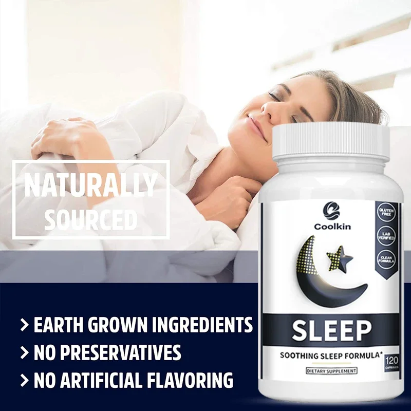 Sleep Supplement - with Valerian Root, Melatonin - Promote Rapid Falling Asleep and Improve Sleep Quality Supplement
Sleep Supplement - with Valerian Root, Melatonin - Promote Rapid Falling Asleep and Improve Sleep Quality Supplement