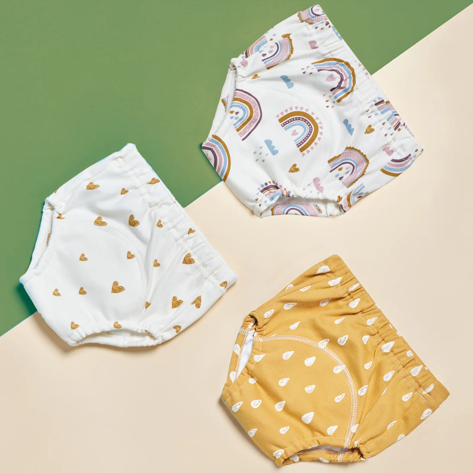 3-pack summer 6-layer gauze baby training pants, pure cotton breathable infant training pants, cloth diaper, urine-proof pants
3-pack summer 6-layer gauze baby training pants, pure cotton breathable infant training pants, cloth diaper, urine-proof pants