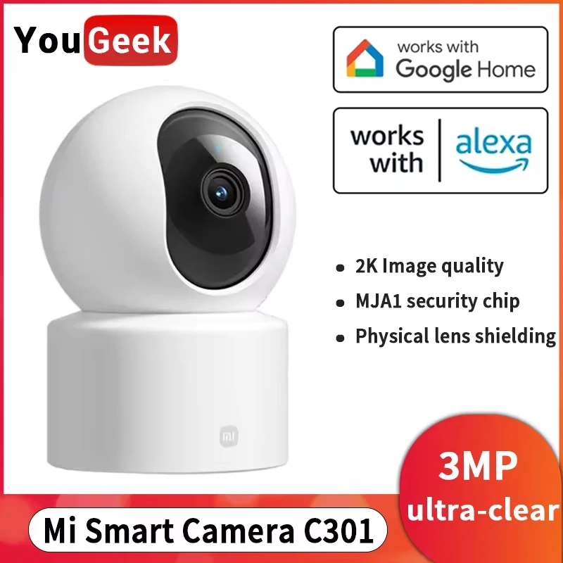 Глобальная версия Xiaomi Smart Camera C301 инфракрасное ночное видение Обнаружение людей низкий свет Полноцветный 3 мегапикселя
Глобальная версия Xiaomi Smart Camera C301 инфракрасное ночное видение Обнаружение людей низкий свет Полноцветный 3 мегапикселя