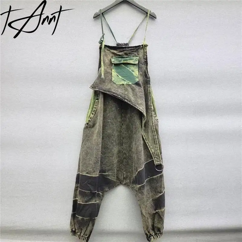 Tannt Women Jumpsuits Asymmetry Patchwork Dark Gray Jumpsuits&rompers Color Matching Fashion Casual Women Rompers 20215 New
Tannt Women Jumpsuits Asymmetry Patchwork Dark Gray Jumpsuits&rompers Color Matching Fashion Casual Women Rompers 20215 New