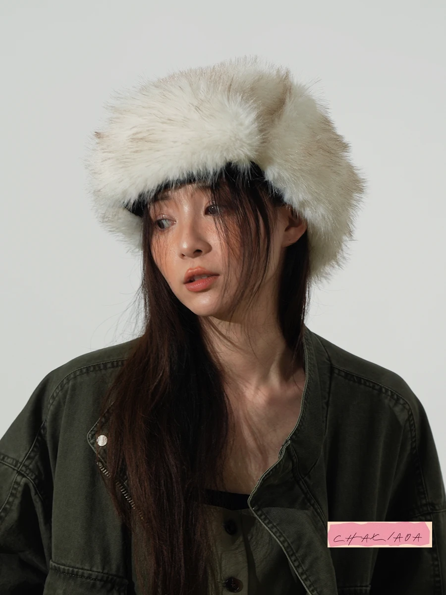 Зимняя холодная и ветрозащитная маленькая шапка для защиты ушей из искусственного меха, теплая шапка Lei Feng для катания на лыжах на открытом воздухе, утолщенная крутая унисекс
Зимняя холодная и ветрозащитная маленькая шапка для защиты ушей из искусственного меха, теплая шапка Lei Feng для катания на лыжах на открытом воздухе, утолщенная крутая унисекс