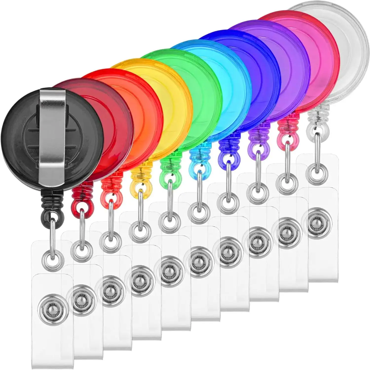 2Pcs Plastic Badge Reels Retractable Working Permit Case Badge Holder for Staff Nurse Exhibition ID Card Holder Clips Badge Reel
2Pcs Plastic Badge Reels Retractable Working Permit Case Badge Holder for Staff Nurse Exhibition ID Card Holder Clips Badge Reel