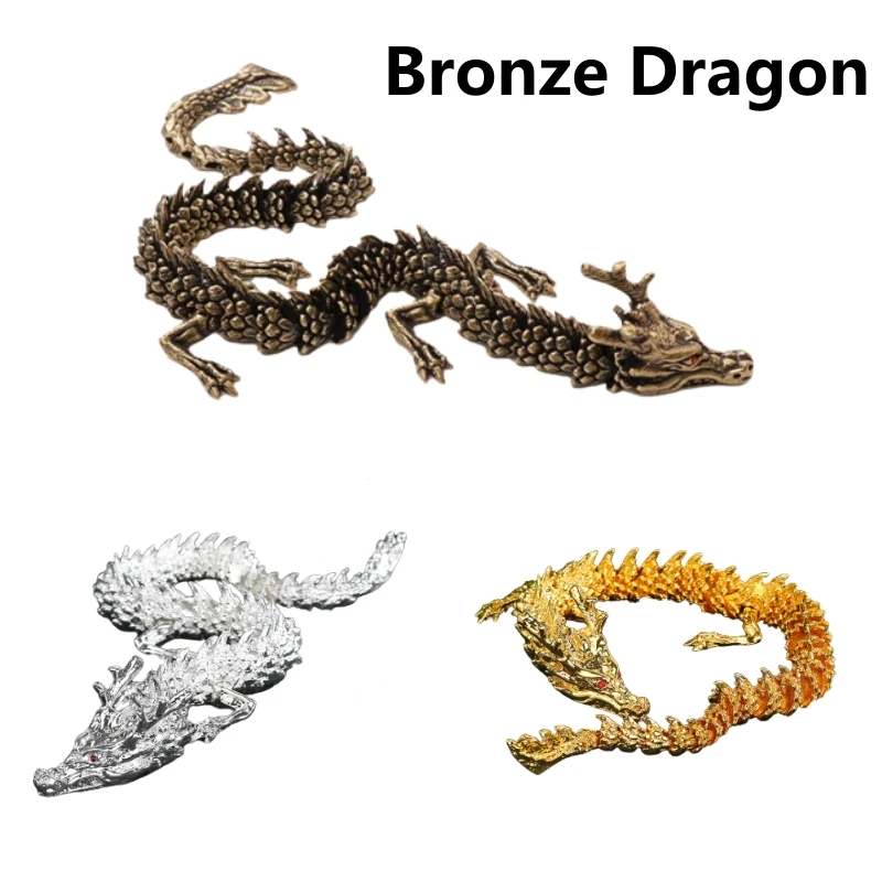3D Printed Articulated Dragon Home Office Decoration Decor Kids Gifts Chinese Flexible Realistic Made Ornament Toy Model
3D Printed Articulated Dragon Home Office Decoration Decor Kids Gifts Chinese Flexible Realistic Made Ornament Toy Model