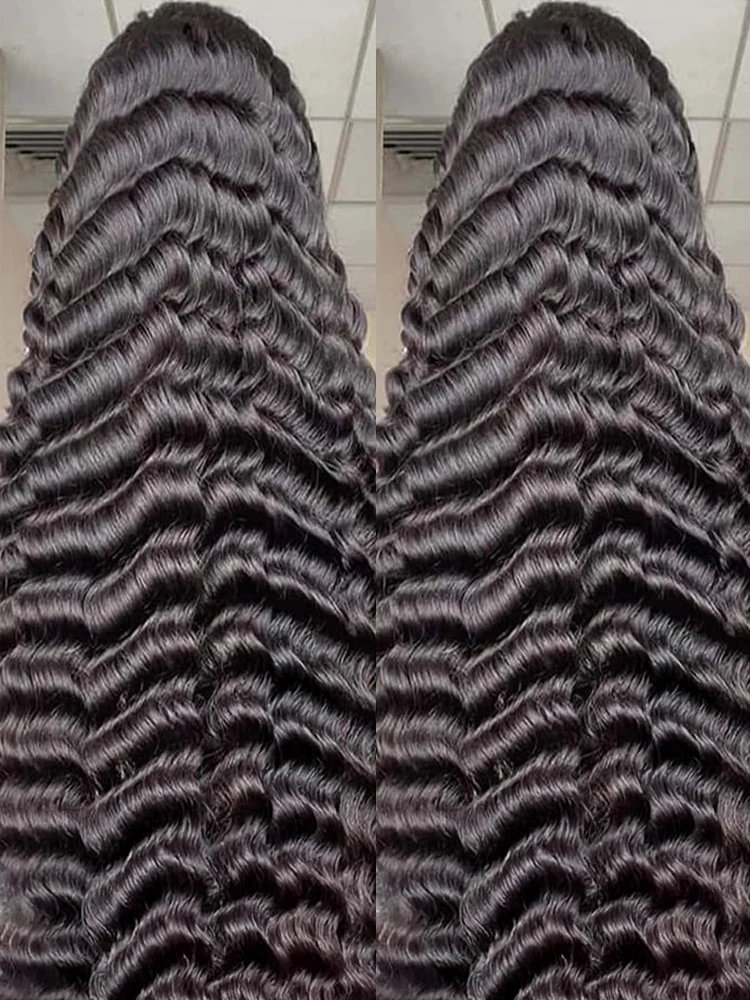 Premium 300% High Density 13x6 Lace Frontal Wig 30 46 Inch Loose Deep Curly Brazilian Human Hair Natural Color For Black Women
Premium 300% High Density 13x6 Lace Frontal Wig 30 46 Inch Loose Deep Curly Brazilian Human Hair Natural Color For Black Women