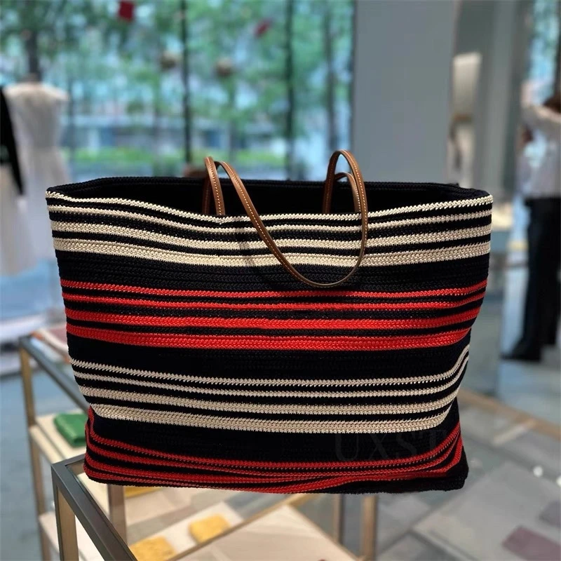 UXST Casual Fashion Large Capacity Tote Mixed Color Straw Commuter Bag Women's Embroidery Patchwork Vacation Beach Underarm Bag
UXST Casual Fashion Large Capacity Tote Mixed Color Straw Commuter Bag Women's Embroidery Patchwork Vacation Beach Underarm Bag