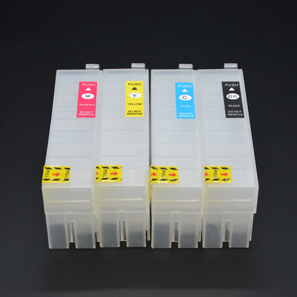 4Color 50ML Empty Refillable Ink Cartridge No Chip for Epson T2100 T3100 T5100 T2170 T3170 T5170 T3170M T5170M T3180 T5180
4Color 50ML Empty Refillable Ink Cartridge No Chip for Epson T2100 T3100 T5100 T2170 T3170 T5170 T3170M T5170M T3180 T5180