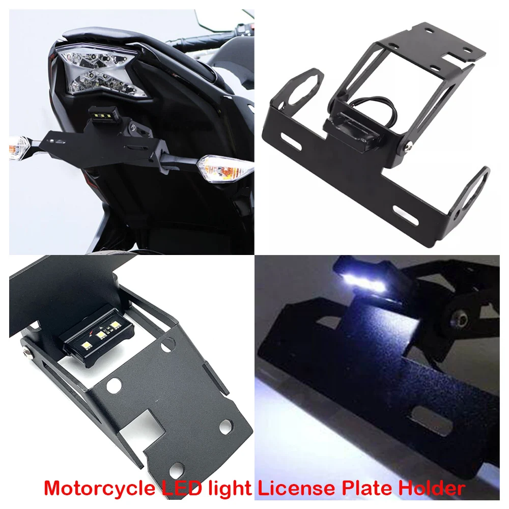 Fits for Kawasaki Ninja 650 EX650 KRT Z650 ABS 2017-2024 Motorcycle License Plate Holder Tail Eliminator Replacement Bracket
Fits for Kawasaki Ninja 650 EX650 KRT Z650 ABS 2017-2024 Motorcycle License Plate Holder Tail Eliminator Replacement Bracket