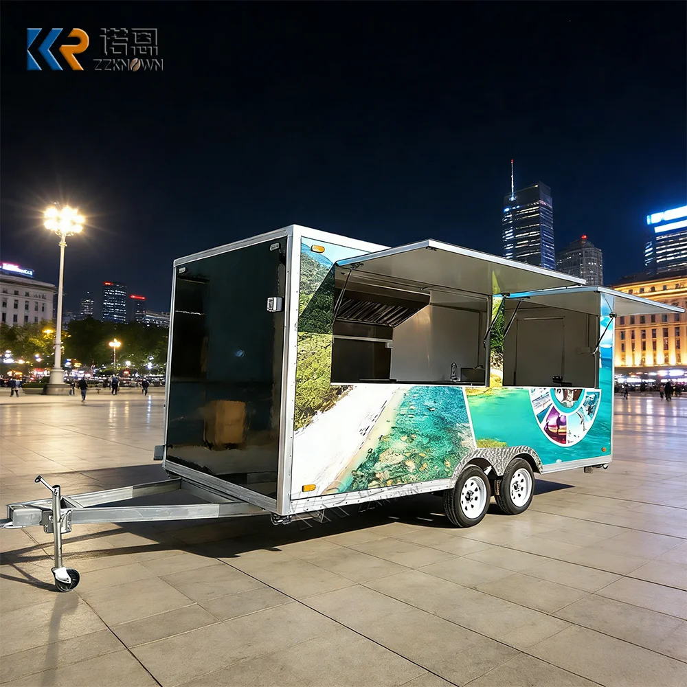 OEM Commercial Fast Food Trucks Manufacturer Outdoor Mobile Catering Snack Food Trailer Carts Ice Cream Trailer
OEM Commercial Fast Food Trucks Manufacturer Outdoor Mobile Catering Snack Food Trailer Carts Ice Cream Trailer