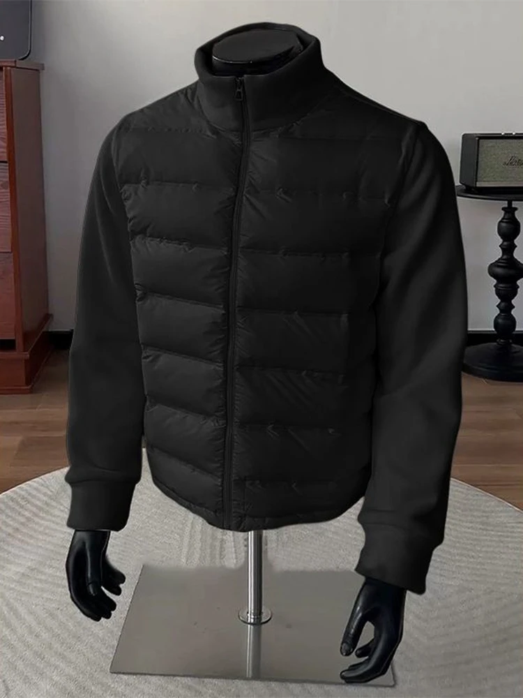 Легкая мужская пуховая куртка Bla, зимняя, приталенная, с утеплением на плечах, теплая, с воротником-стойкой, верхняя одежда, Bone Inlay
Легкая мужская пуховая куртка Bla, зимняя, приталенная, с утеплением на плечах, теплая, с воротником-стойкой, верхняя одежда, Bone Inlay