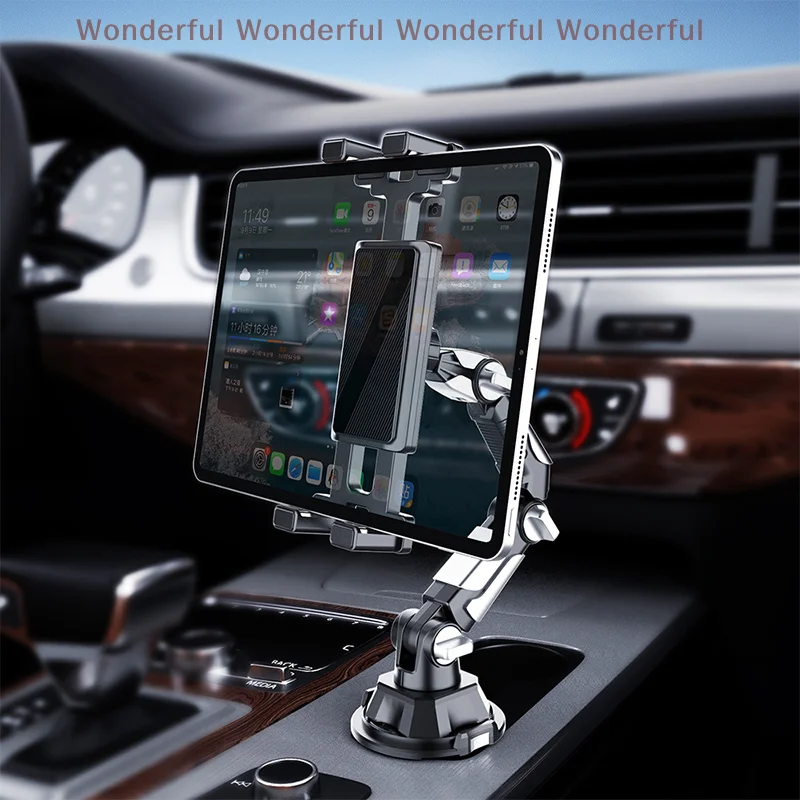 360° Rotatable Enhanced Holder Mount for Cars & Trucks, Universal for All Cellphones & Compact Tablets
360° Rotatable Enhanced Holder Mount for Cars & Trucks, Universal for All Cellphones & Compact Tablets