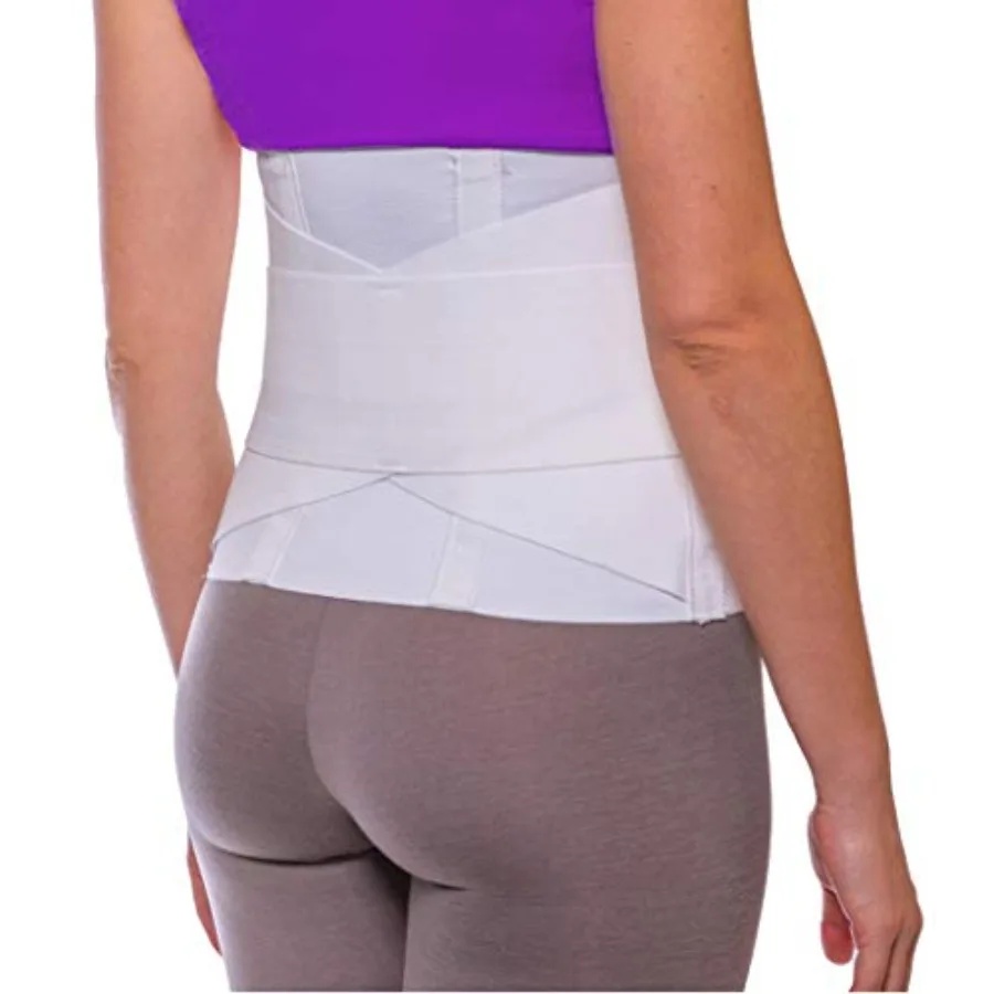 Women's Back Brace for Female Lower Back Pain - Lightweight Soft White Elastic Lumbar Compression Support Belt is Discreet Unde
Women's Back Brace for Female Lower Back Pain - Lightweight Soft White Elastic Lumbar Compression Support Belt is Discreet Unde