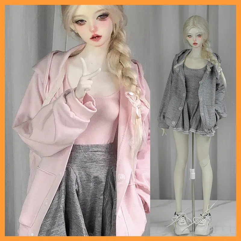 1/3 1/4 Female Student Style Loose Hooded Sweatshirt Tight Round Collar Shirt Mini Skirt Model Fit 3point 4point Action Figure
1/3 1/4 Female Student Style Loose Hooded Sweatshirt Tight Round Collar Shirt Mini Skirt Model Fit 3point 4point Action Figure