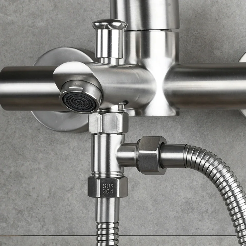 Solid Stainless Steel T Adapter Valve 3 Ways For Diverter for Bath Toilet Bidet Sprayer Shower Head G12 Enhanced Performance
Solid Stainless Steel T Adapter Valve 3 Ways For Diverter for Bath Toilet Bidet Sprayer Shower Head G12 Enhanced Performance