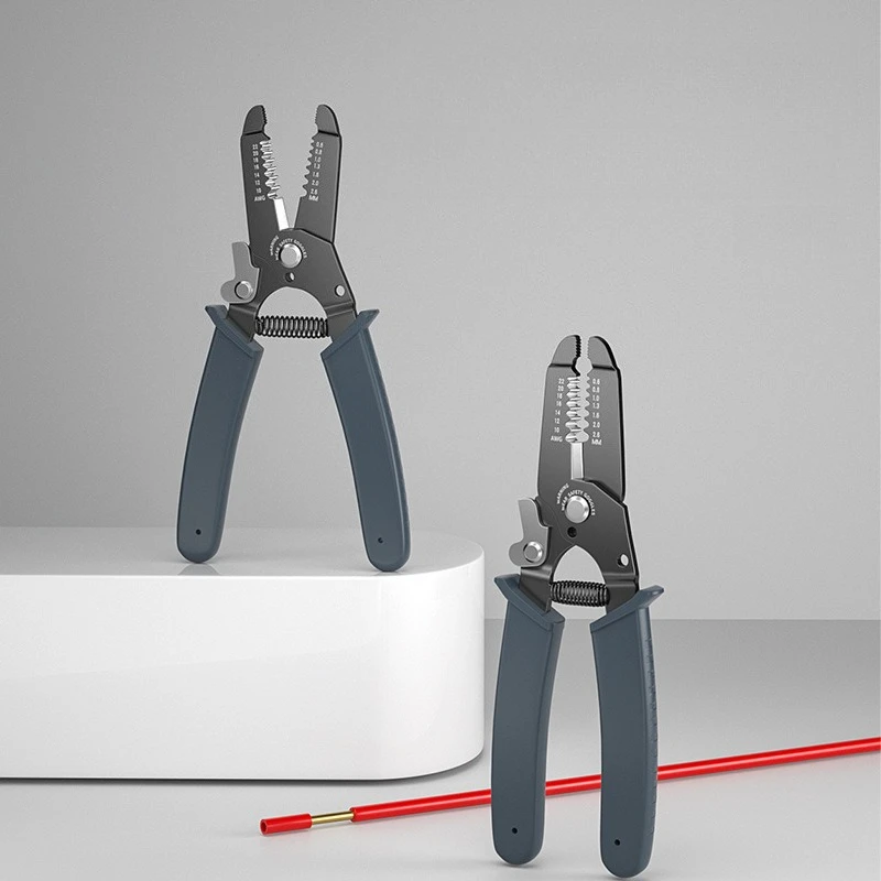Multifunctional Wire Strippers, Crimping Pliers, Cable Cutters, Household Labor-saving Sharp Wire Cutting, Wiring Electrician
Multifunctional Wire Strippers, Crimping Pliers, Cable Cutters, Household Labor-saving Sharp Wire Cutting, Wiring Electrician