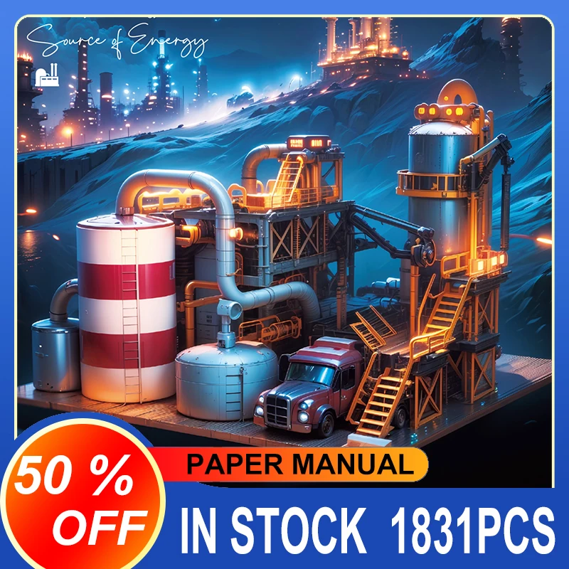 BAKA MOC 33200 Oil Refinery 1831PCS Creative Factory Model Building Blocks Brick Toys For Birthday Chrismas Gifts
BAKA MOC 33200 Oil Refinery 1831PCS Creative Factory Model Building Blocks Brick Toys For Birthday Chrismas Gifts