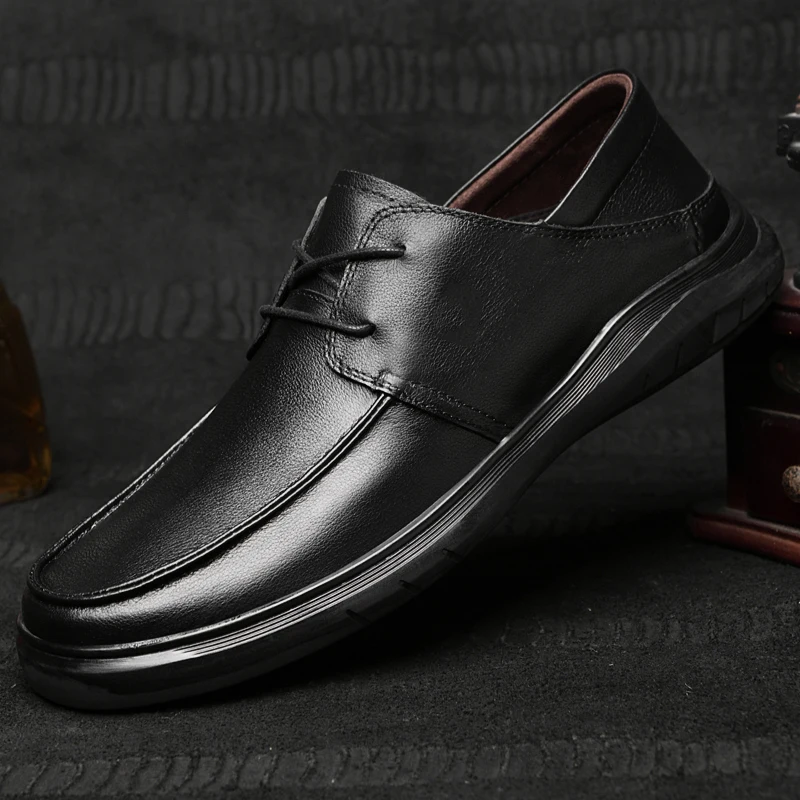 Men Dress Shoes Genuine Leather Mens Shoes Oxfords Lace-up Brand Man Formal Office Footwear black Wedding party shoes men
Men Dress Shoes Genuine Leather Mens Shoes Oxfords Lace-up Brand Man Formal Office Footwear black Wedding party shoes men