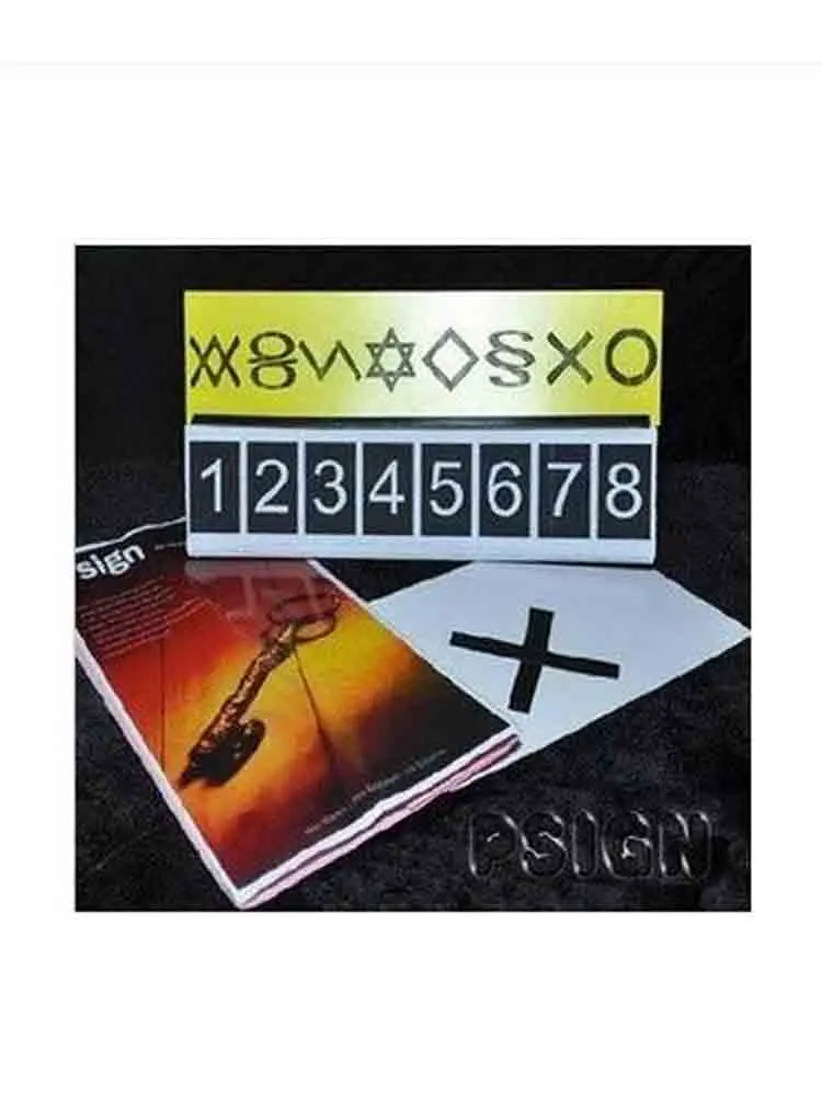 Psign Magic Magic Trick Stage Magic Props Close Upmagic Mentalism Comedy Magia Toys
Psign Magic Magic Trick Stage Magic Props Close Upmagic Mentalism Comedy Magia Toys