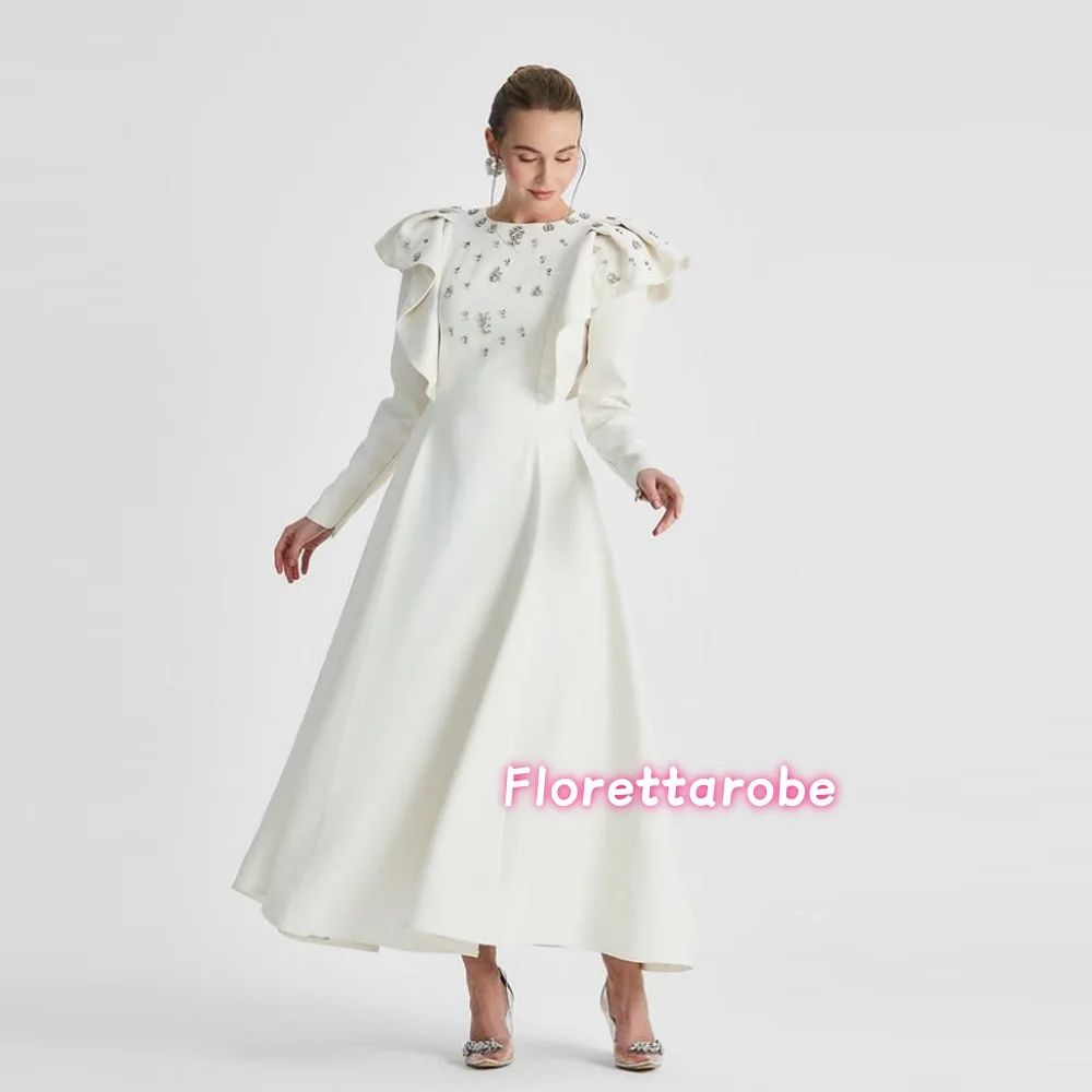 Customized Elegant Jersey Beads Pleat A-line Prom Dresses Scoop Neck Evening Dress High Quality Party Gowns
Customized Elegant Jersey Beads Pleat A-line Prom Dresses Scoop Neck Evening Dress High Quality Party Gowns