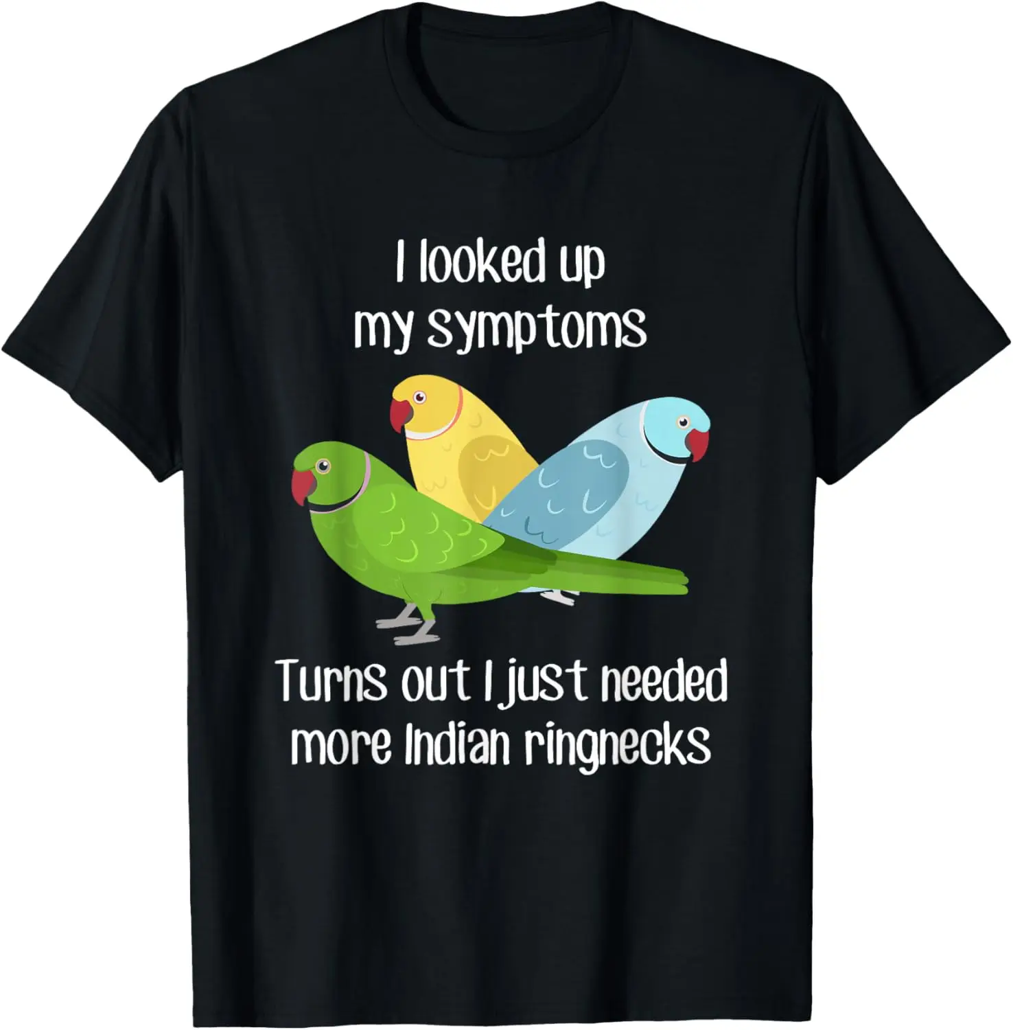 Я выгляжу мои симптомы, индийские попугаи с кольцевым вырезом, забавная футболка с рисунком для любителей птиц, хлопковая футболка с короткими рукавами
Я выгляжу мои симптомы, индийские попугаи с кольцевым вырезом, забавная футболка с рисунком для любителей птиц, хлопковая футболка с короткими рукавами