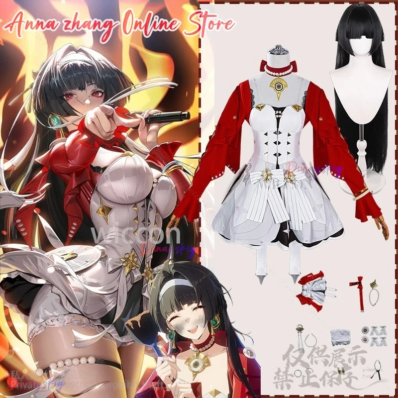 Anime Game Zenless Zone Zero ZZZ Cosplay Astra Yao Idol Costume Red Coat Dress Lolita Wigs For Girls Woman Halloween コスプレ
Anime Game Zenless Zone Zero ZZZ Cosplay Astra Yao Idol Costume Red Coat Dress Lolita Wigs For Girls Woman Halloween コスプレ