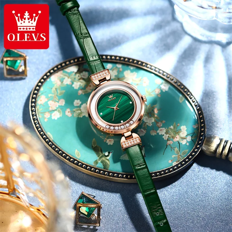OLEVS Fashion Design New Quartz Watch Female Luxury Elegant Casual Clock Waterproof Leather Women Watch Gift Reloj Mujer
OLEVS Fashion Design New Quartz Watch Female Luxury Elegant Casual Clock Waterproof Leather Women Watch Gift Reloj Mujer