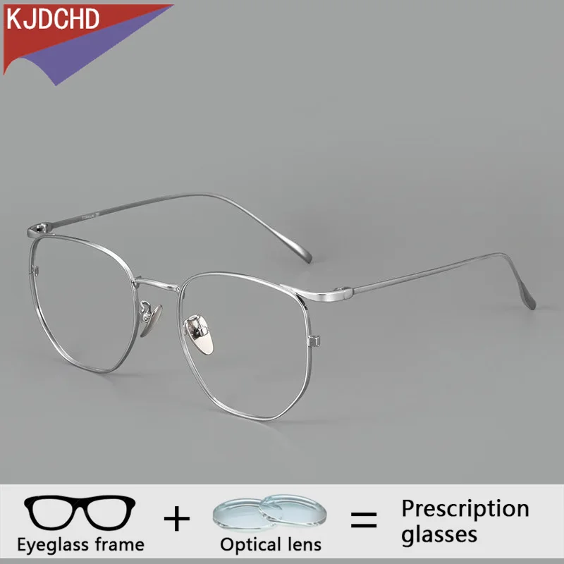 Polygon Titanium Doctor Prescription Eyeglasses Men High Myopia Progressive Glasses Bifocal Optical Custom Multifocal Eyewear
Polygon Titanium Doctor Prescription Eyeglasses Men High Myopia Progressive Glasses Bifocal Optical Custom Multifocal Eyewear
