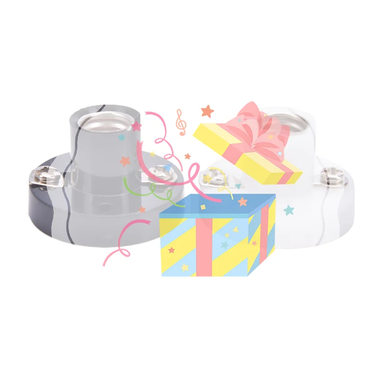 E10 Screw Holder DIY Flat Lamp Bases Physics Electric Beads Testing Parts
E10 Screw Holder DIY Flat Lamp Bases Physics Electric Beads Testing Parts