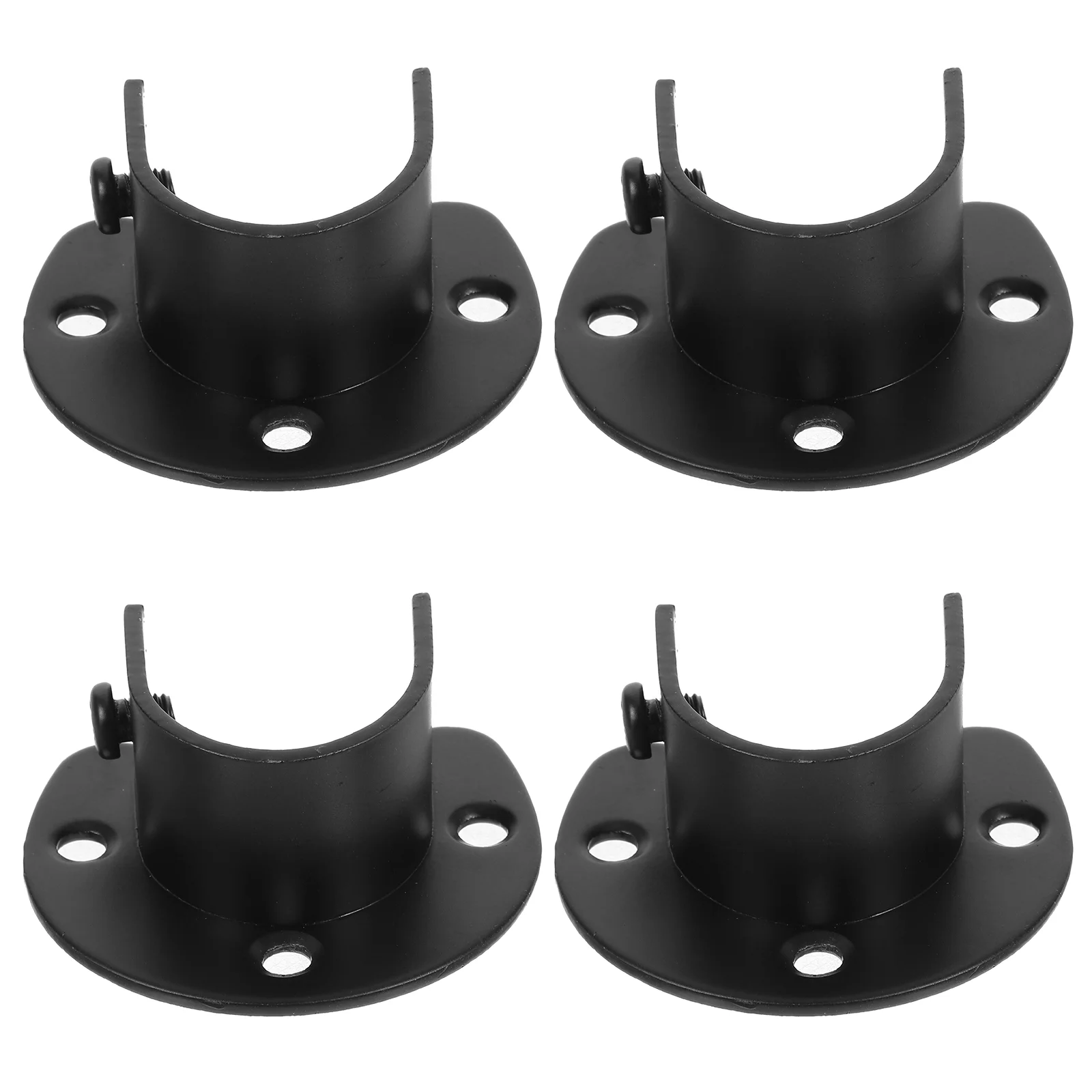 4 Pcs Wall Pole Flange Seat Rod Socket Stainless Steel Home Closet End Shower Holders
4 Pcs Wall Pole Flange Seat Rod Socket Stainless Steel Home Closet End Shower Holders