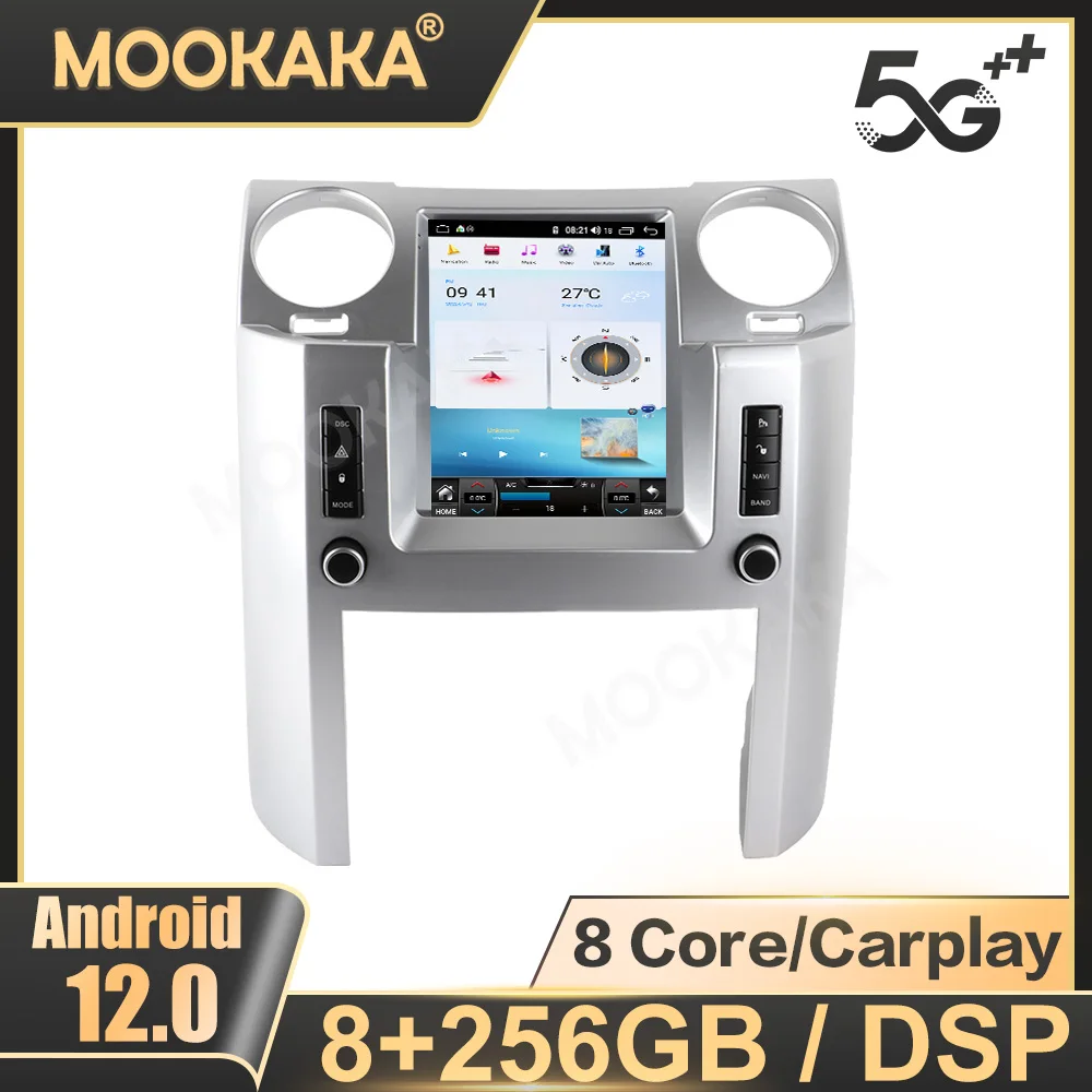 Автомобильная стереосистема Carplay для Land Rover Discovery 3 2004-2011, Android 12, мультимедийный плеер с сенсорным экраном, стерео головное устройство
Автомобильная стереосистема Carplay для Land Rover Discovery 3 2004-2011, Android 12, мультимедийный плеер с сенсорным экраном, стерео головное устройство