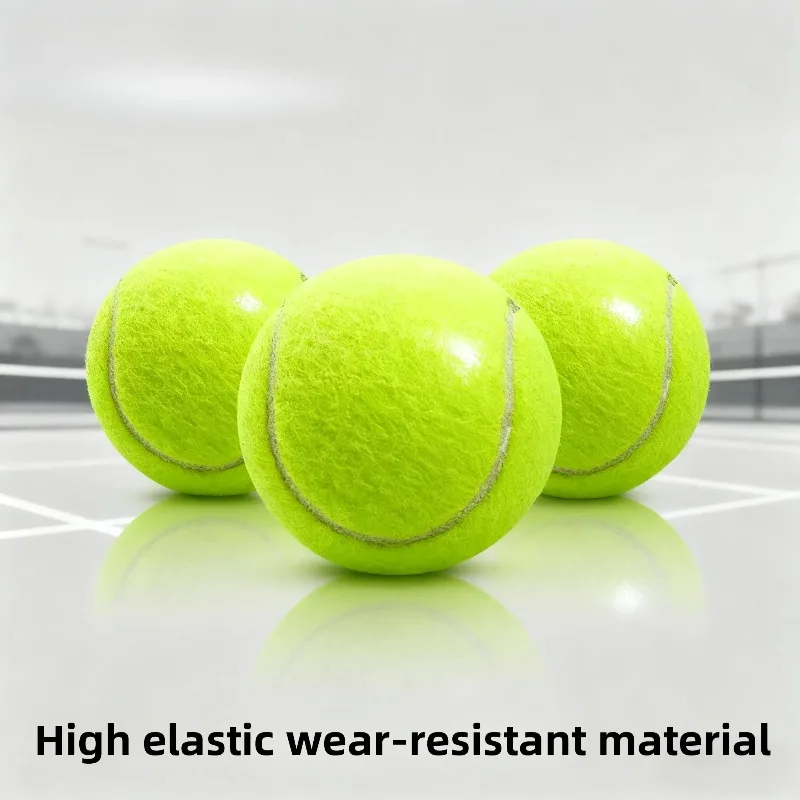 3pcs High Elasticity Tennis Ball Elementary Match Training Durable Ball Fans Practice Durable Tennis Ball
3pcs High Elasticity Tennis Ball Elementary Match Training Durable Ball Fans Practice Durable Tennis Ball