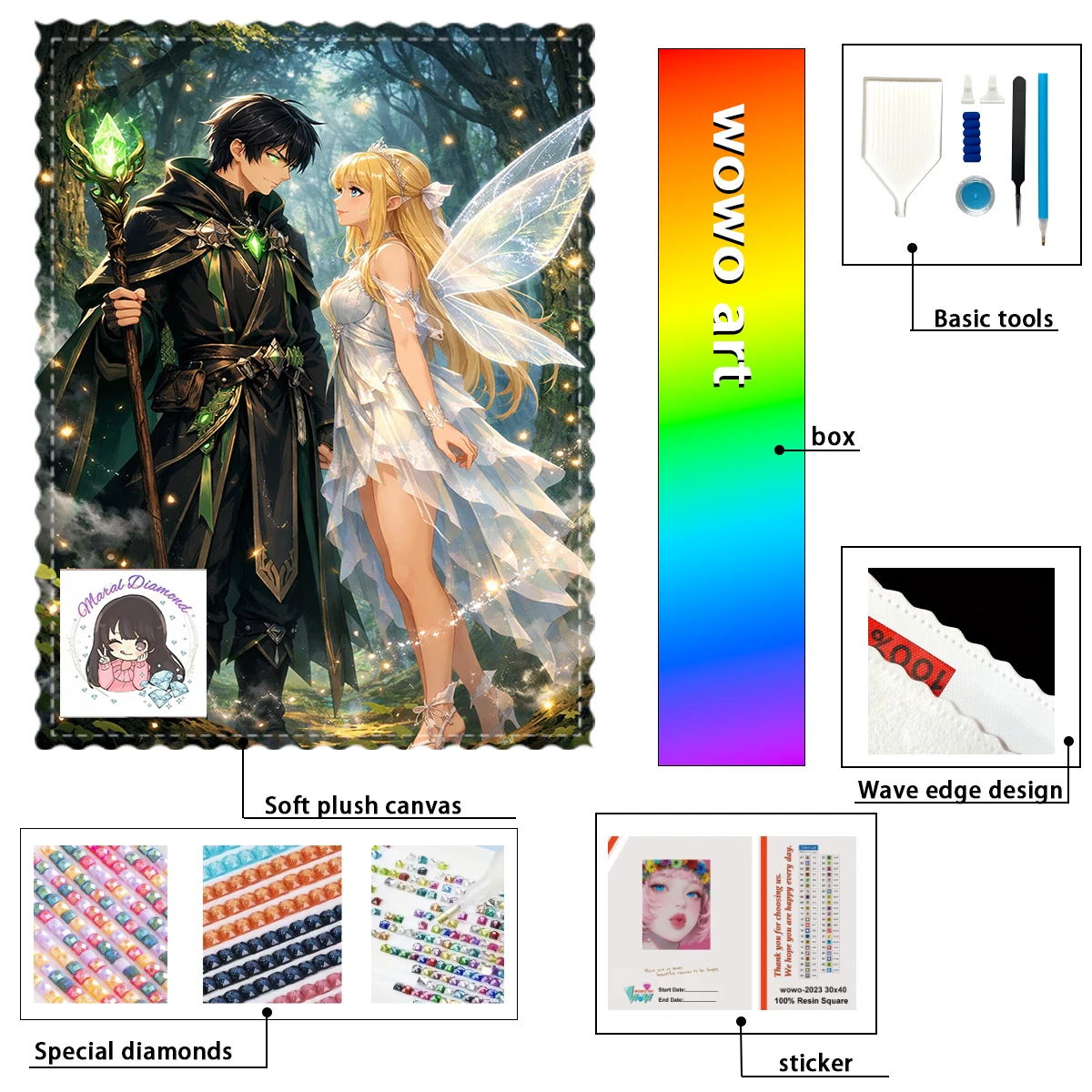 【macal_ Diamond Art】El mago y su chica AB Rhinestone FD Rhinestone Perfect Resin Diamond
【macal_ Diamond Art】El mago y su chica AB Rhinestone FD Rhinestone Perfect Resin Diamond