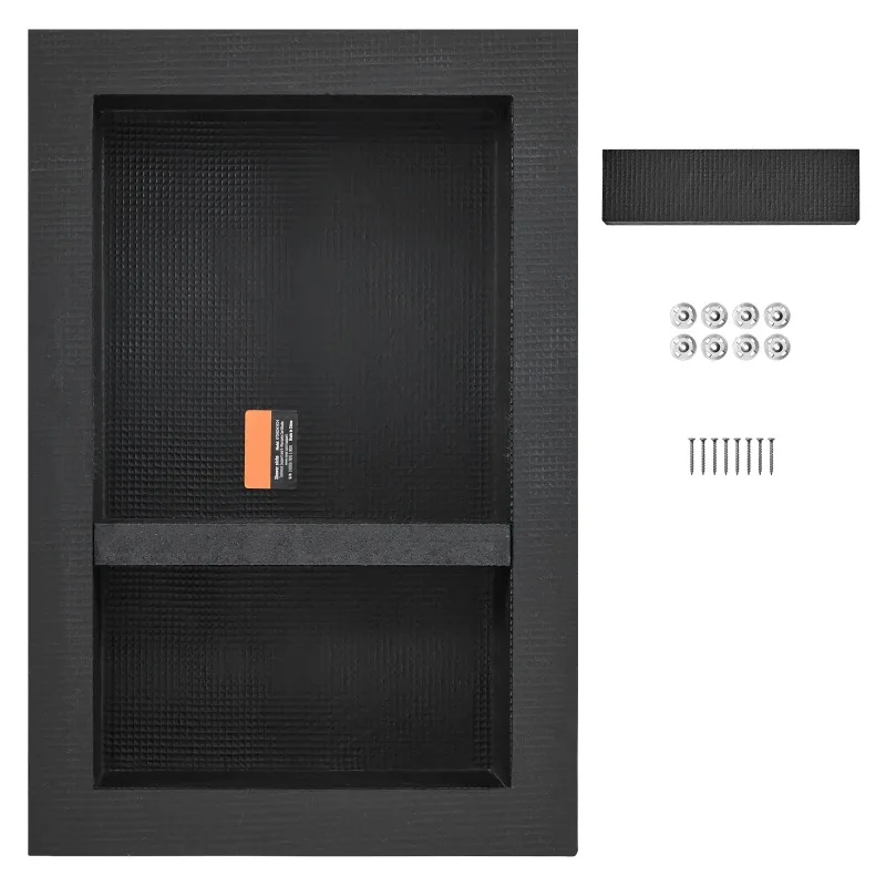 Shower Niche 16x24x4" Double Shelf Wall-inserted for Shower Bathroom
Shower Niche 16x24x4" Double Shelf Wall-inserted for Shower Bathroom