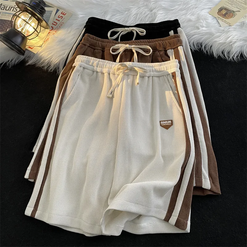 Summer Casual Drawstring Shorts For Men Vintage Straight Wide Leg Sports Comfortable Sweatpants Short Pants
Summer Casual Drawstring Shorts For Men Vintage Straight Wide Leg Sports Comfortable Sweatpants Short Pants