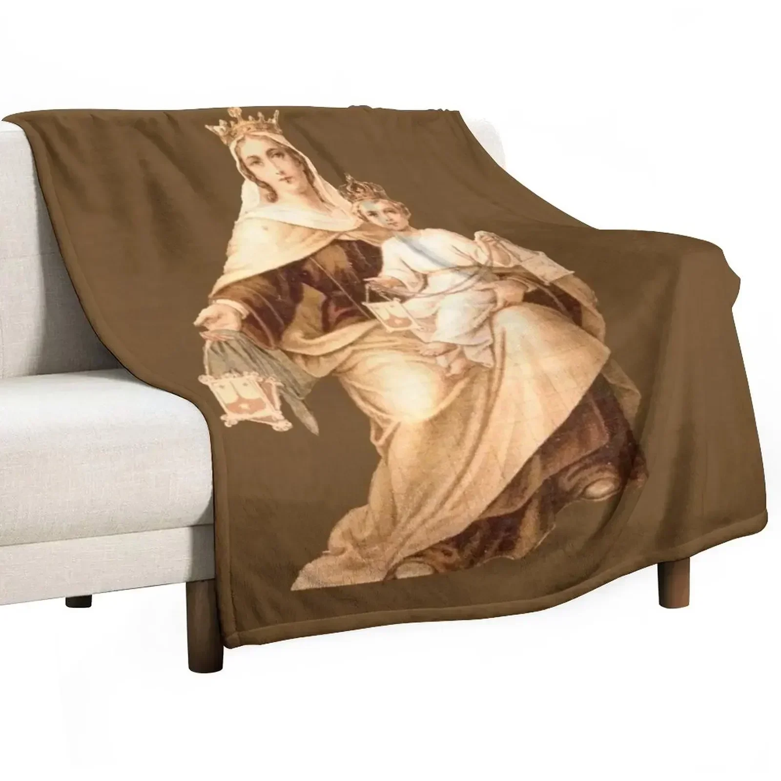 Lady of Mount Carmel 1 Throw Blanket Durable Warm Blanket for Daily Home Use
Lady of Mount Carmel 1 Throw Blanket Durable Warm Blanket for Daily Home Use