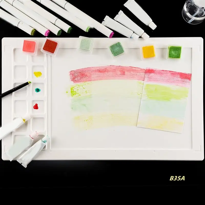 Non-Stick Silicone Craft Mat Painting Craft Mat Pigment Palette Pad Watercoloring Stamping Crafting Tool
Non-Stick Silicone Craft Mat Painting Craft Mat Pigment Palette Pad Watercoloring Stamping Crafting Tool