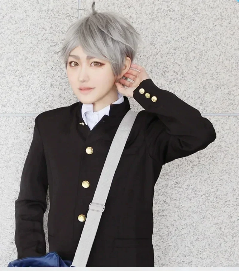 Haikyuu!! Sugawara Koushi Cosplay Wig u!! Costume Play Wigs short gray Halloween Costumes Hair
Haikyuu!! Sugawara Koushi Cosplay Wig u!! Costume Play Wigs short gray Halloween Costumes Hair