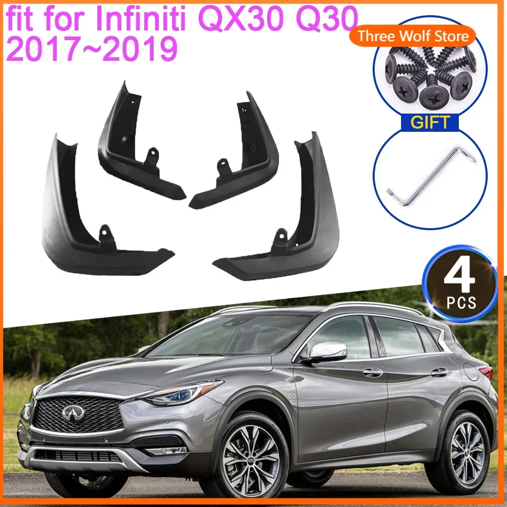 Брызговики для Infiniti QX30 2016 2017 ~ 2019 аксессуары 2018 крыло передние и задние колеса брызговики защита от брызг автомобиля 2022 2023
Брызговики для Infiniti QX30 2016 2017 ~ 2019 аксессуары 2018 крыло передние и задние колеса брызговики защита от брызг автомобиля 2022 2023