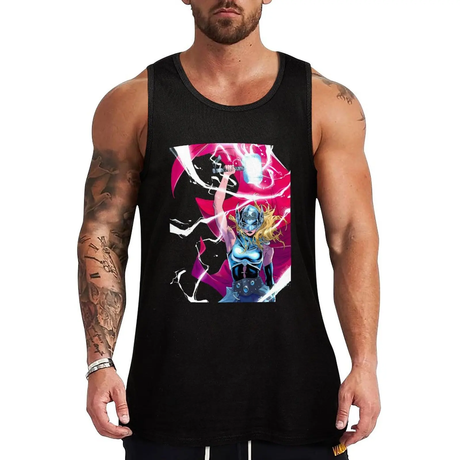 Jane Foster - The Mightythor Tank Top Soft Casual Tank Top Loose Sleeveless Everyday Shirt
Jane Foster - The Mightythor Tank Top Soft Casual Tank Top Loose Sleeveless Everyday Shirt