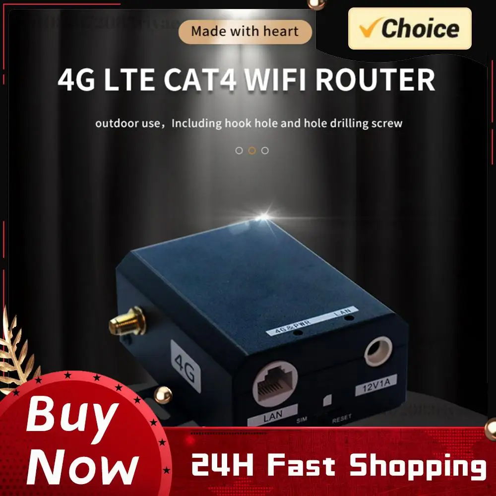 H927 WiFi Router Industrial Grade 4G LTE SIM Card Router 150Mbps with External Antenna Support 16 WiFi Users for Outdoor
H927 WiFi Router Industrial Grade 4G LTE SIM Card Router 150Mbps with External Antenna Support 16 WiFi Users for Outdoor