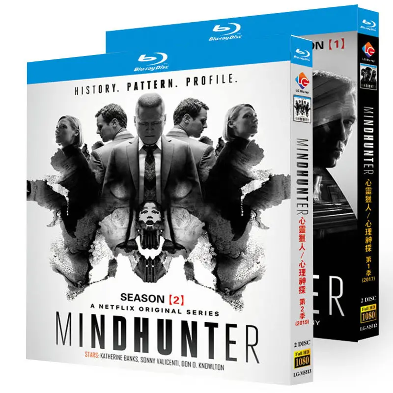 BD Blu-ray TV Series Mindhunter Psychological Profiler Seasons 1-2 4-Disc Box Set
BD Blu-ray TV Series Mindhunter Psychological Profiler Seasons 1-2 4-Disc Box Set