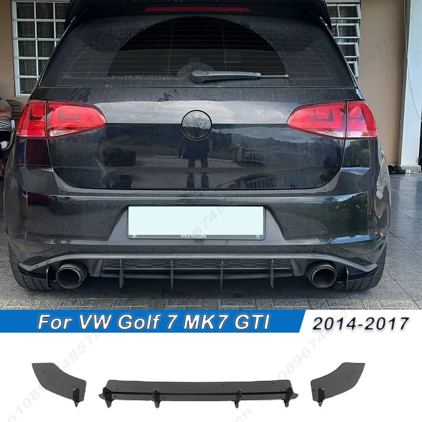 Maxton Style V2 Rear Bumper Lip Diffuser For Volkswagen Golf 7 MK7 GTI 2014-2017 Spoilers Bodykit Splitters Tuning Gloss Black
Maxton Style V2 Rear Bumper Lip Diffuser For Volkswagen Golf 7 MK7 GTI 2014-2017 Spoilers Bodykit Splitters Tuning Gloss Black