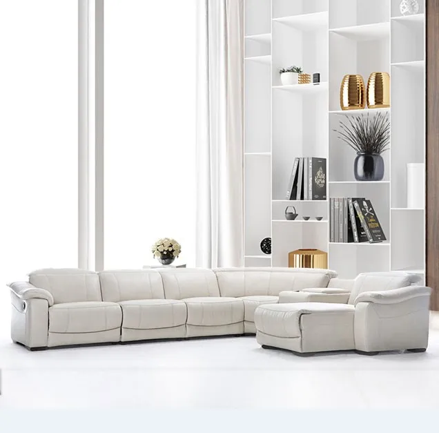 Italian Leather Furniture Set Living Room Electric Motion Sectional Power Recliner Sofa
Italian Leather Furniture Set Living Room Electric Motion Sectional Power Recliner Sofa