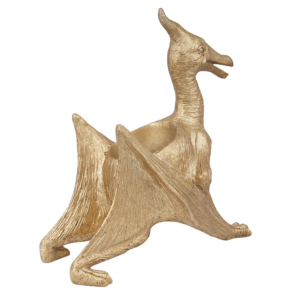 1Pcs Golden Mini Dinosaur Plant Pot Resin Succulent Planter Creative Decor Garden Home Office Indoor Outdoor Decoration Small
1Pcs Golden Mini Dinosaur Plant Pot Resin Succulent Planter Creative Decor Garden Home Office Indoor Outdoor Decoration Small