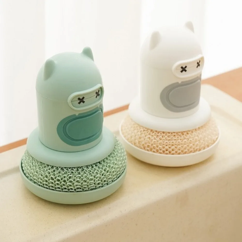 2Pcs Plastic Kitchen Dish Brush Non-stick Oil Convenience Dishwasher Brush Flexible Multi-functional Fiber Ball Brush
2Pcs Plastic Kitchen Dish Brush Non-stick Oil Convenience Dishwasher Brush Flexible Multi-functional Fiber Ball Brush