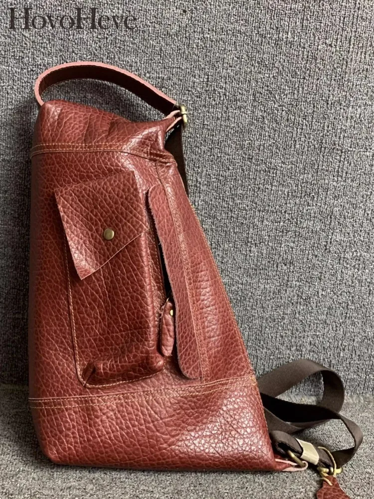 2025 New Spring Summer Retro Men Women Cowskin Genuine Leather Versatile Fashion Solid Color Men Ladies Single Shoulder Bag
2025 New Spring Summer Retro Men Women Cowskin Genuine Leather Versatile Fashion Solid Color Men Ladies Single Shoulder Bag