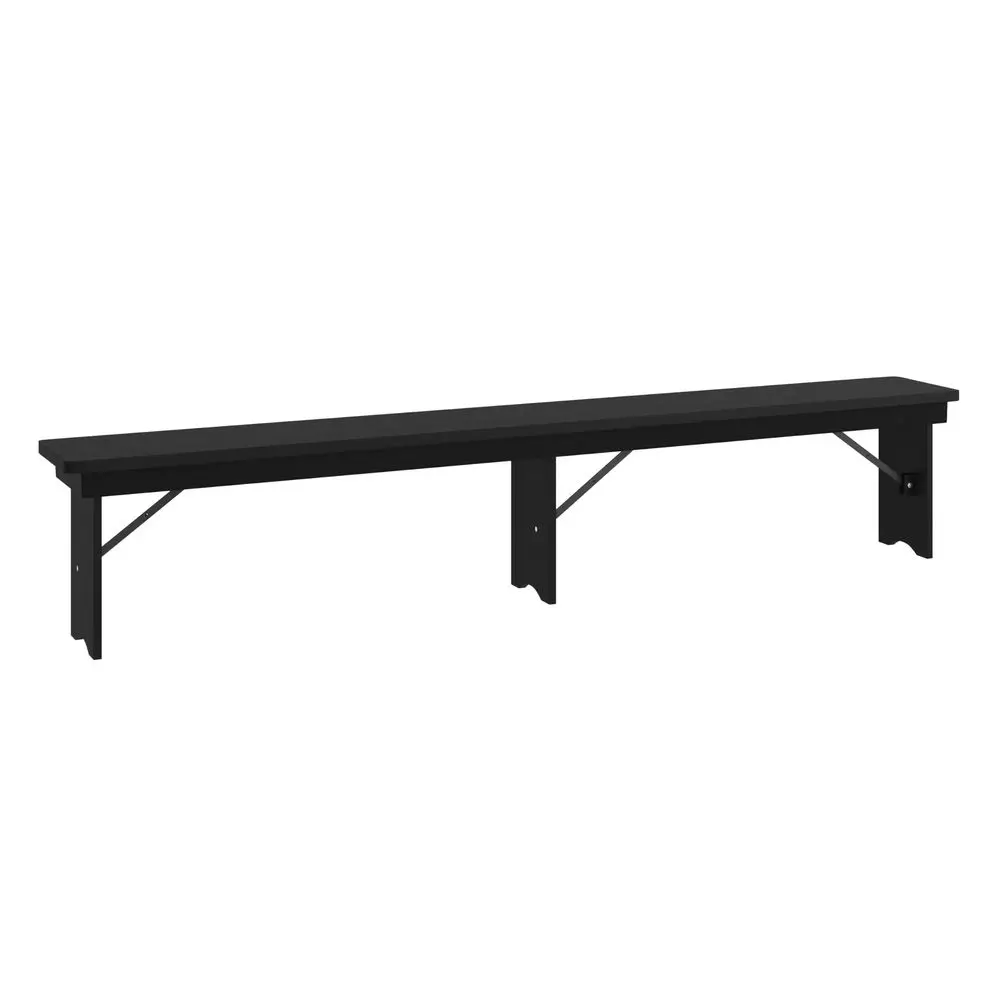 Furniture Hercules Commercial Farmhouse Folding Bench, Antique Solid Pine Entryway Bench, Foldable Locking Legs, 8 x 12, Black
Furniture Hercules Commercial Farmhouse Folding Bench, Antique Solid Pine Entryway Bench, Foldable Locking Legs, 8 x 12, Black