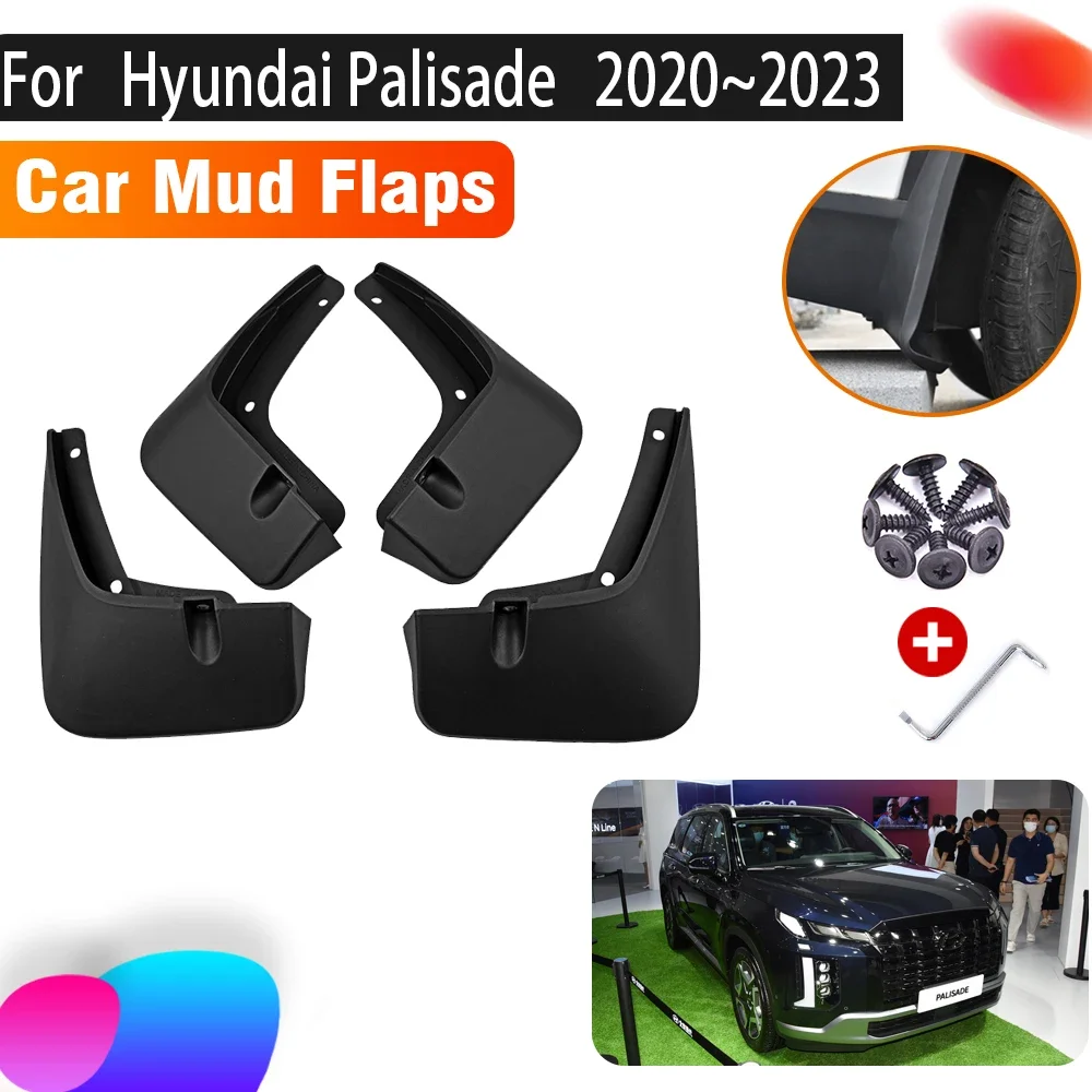 Автомобильные брызговики для Hyundai Palisade 2023 2022 2021 2020 LX2 4 шт. авто брызговики передние и задние крылья автомобильные аксессуары
Автомобильные брызговики для Hyundai Palisade 2023 2022 2021 2020 LX2 4 шт. авто брызговики передние и задние крылья автомобильные аксессуары